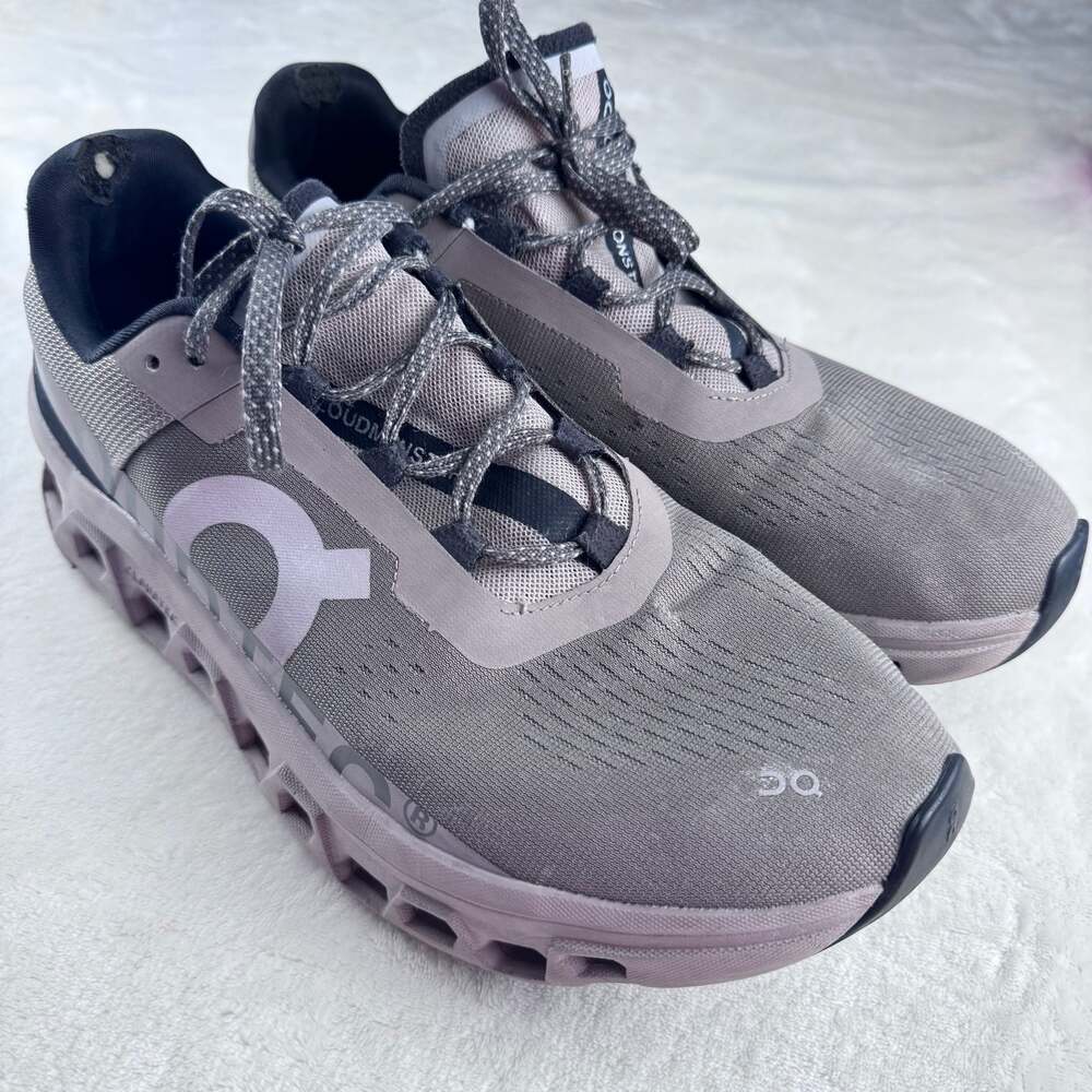 On Cloudmonster Cinder/Fog Men's US 11.5 Running Shoes